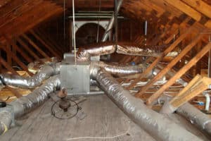 Spray Foam Duct Insulation Services - First Defense Insulation