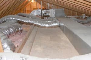 Spray Foam Duct Insulation Services - First Defense Insulation