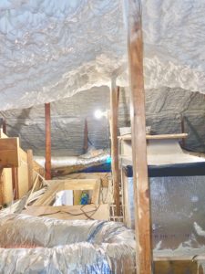 Unvented Attic with Spray Foam