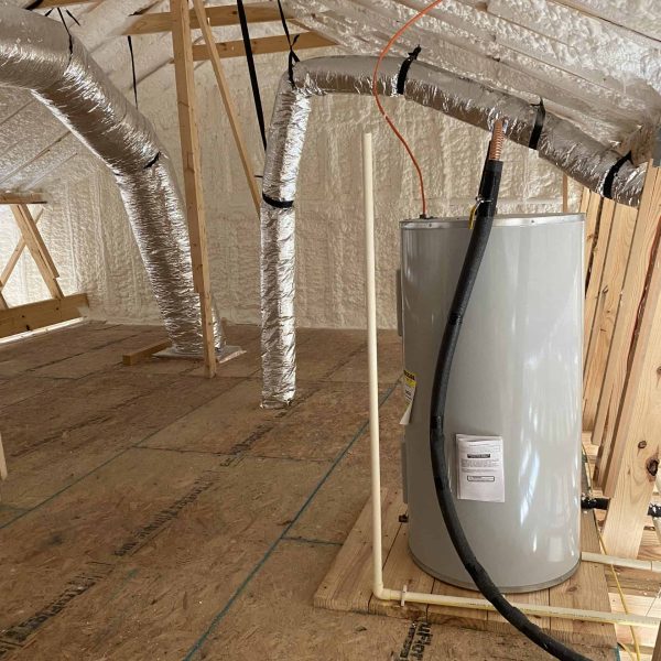 Houston Spray Foam Insulation project done by First Defense Insulation team